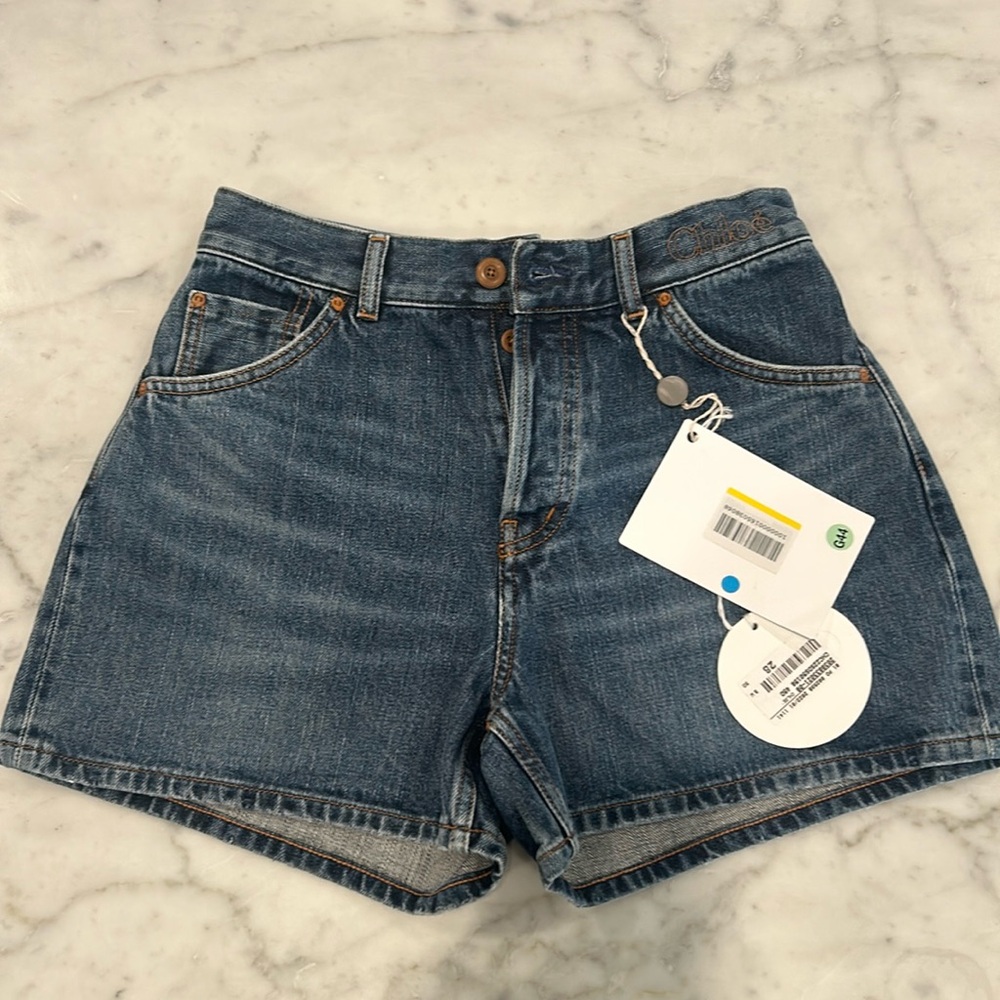 Chloé Denim shorts -Size 28